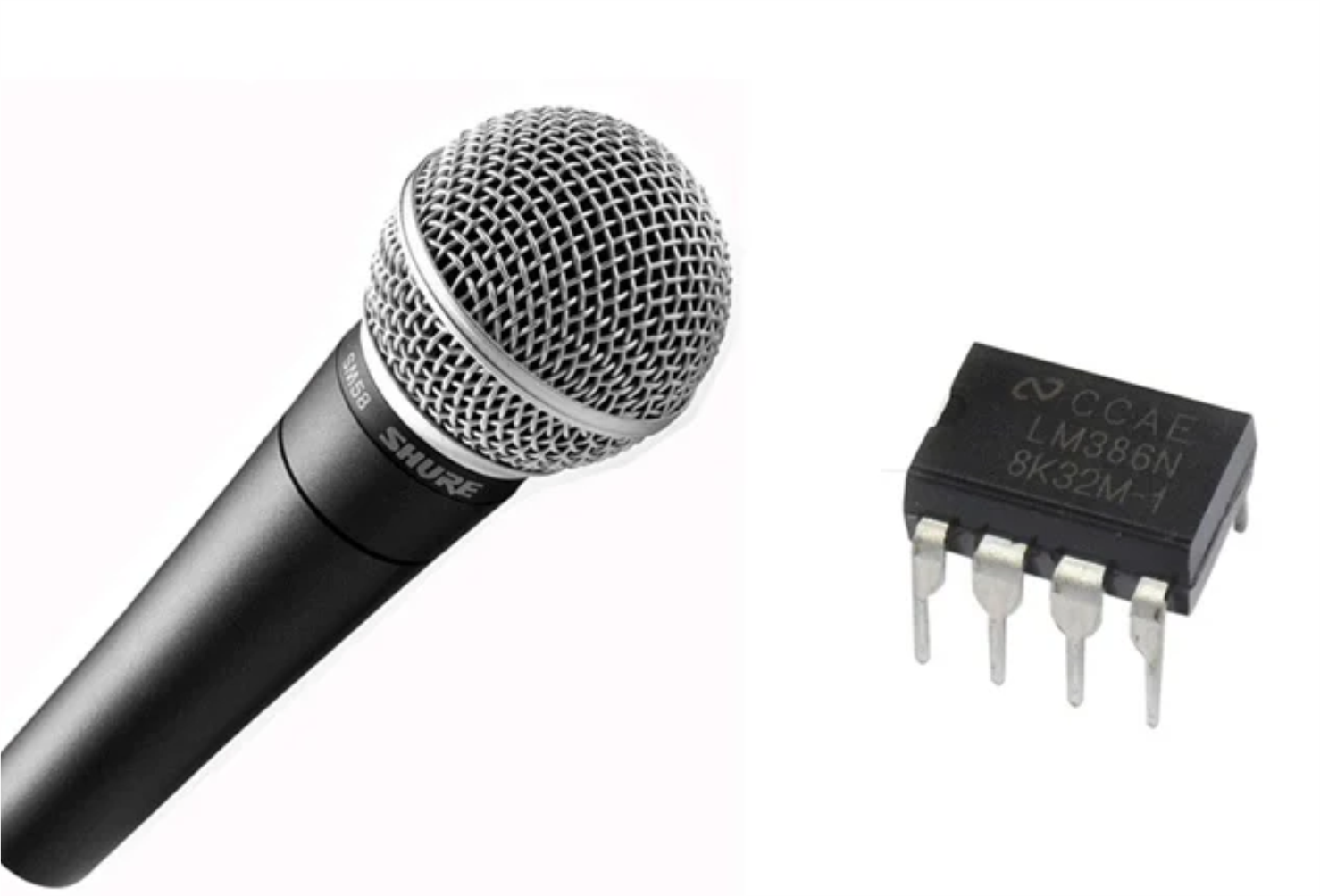 rangkaian mic condenser