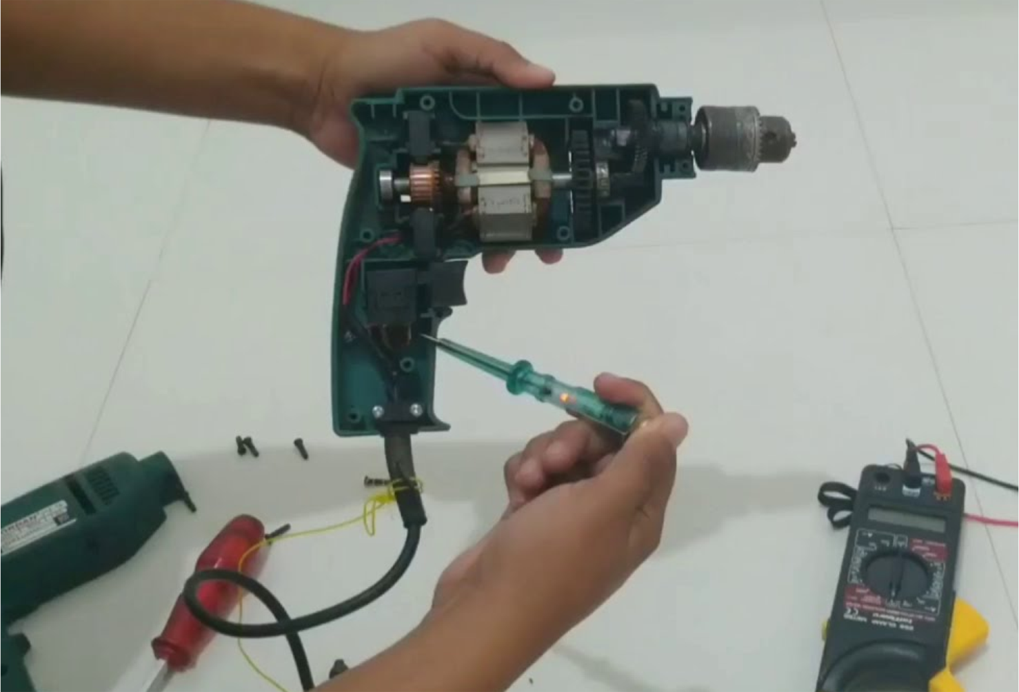 cara perbaiki bor listrik mati