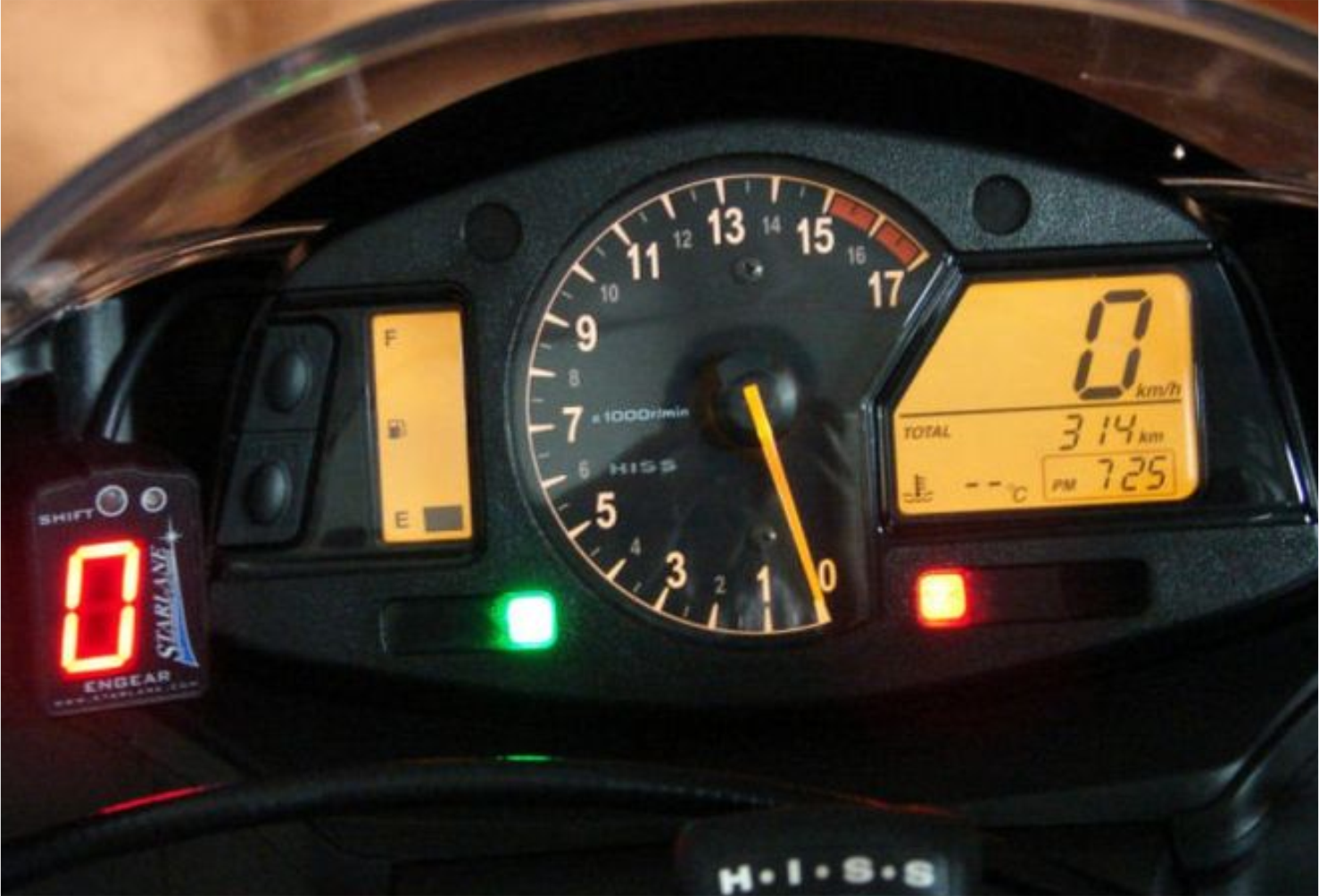 rangkaian lampu indikator netral